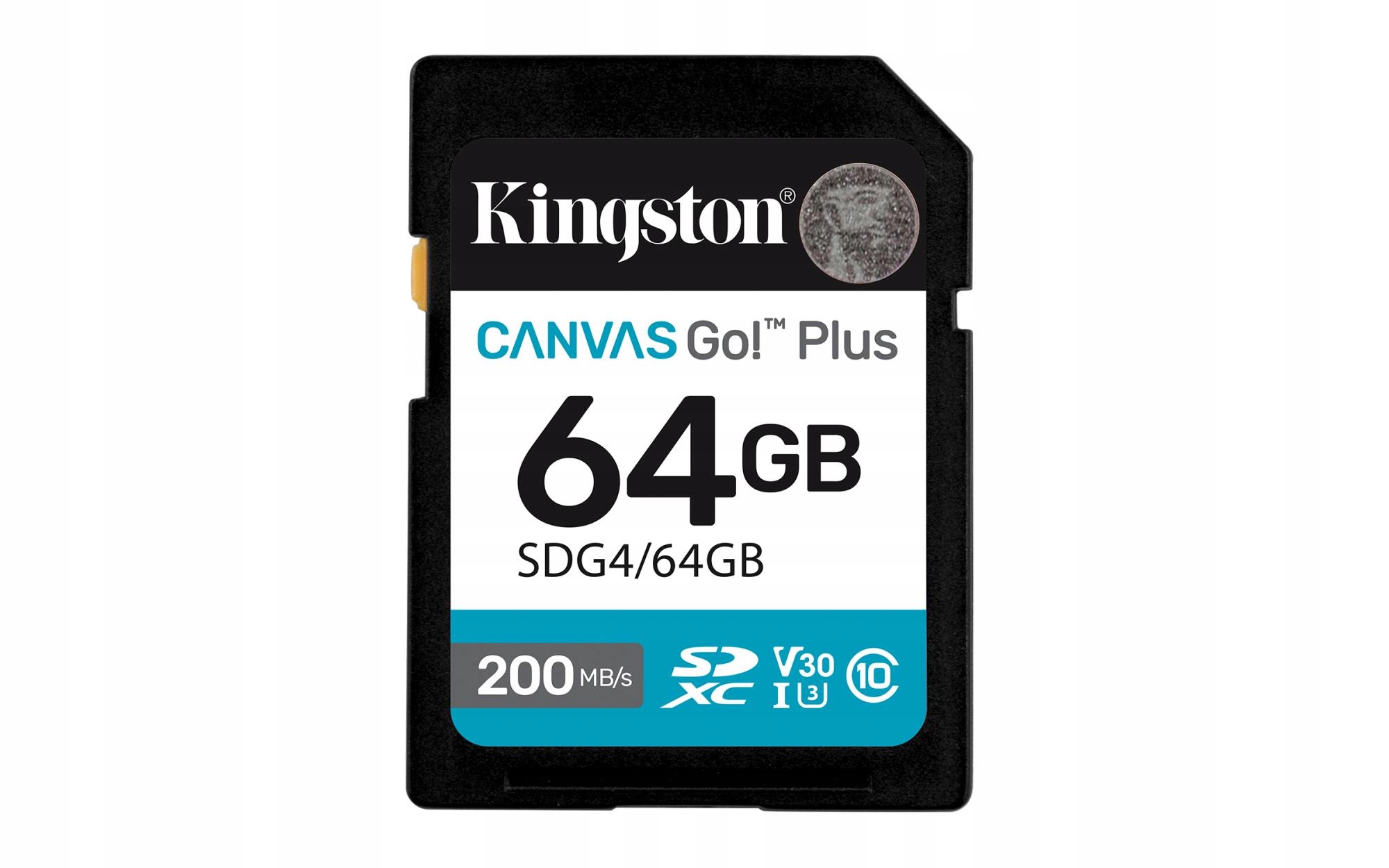 Paměťová Jednotka Sdxc 64 Gb UHS-I/SDG4/64 Gb Kingston