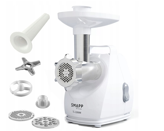 Mlýnek na maso Smapp 490.8 Bílý bílá 2200 W