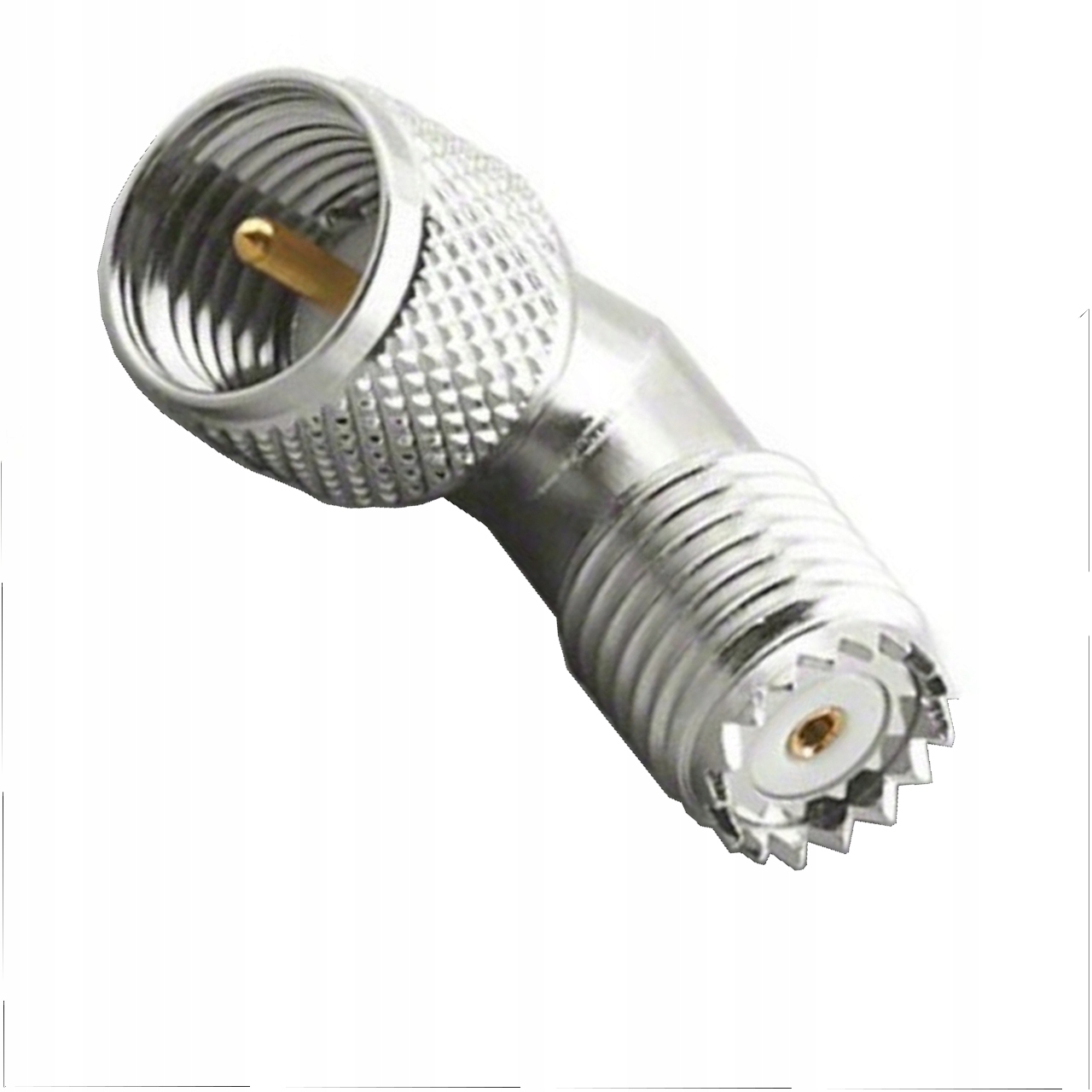 Адаптер miniUHF-штекер / miniUHF-угловой разъем