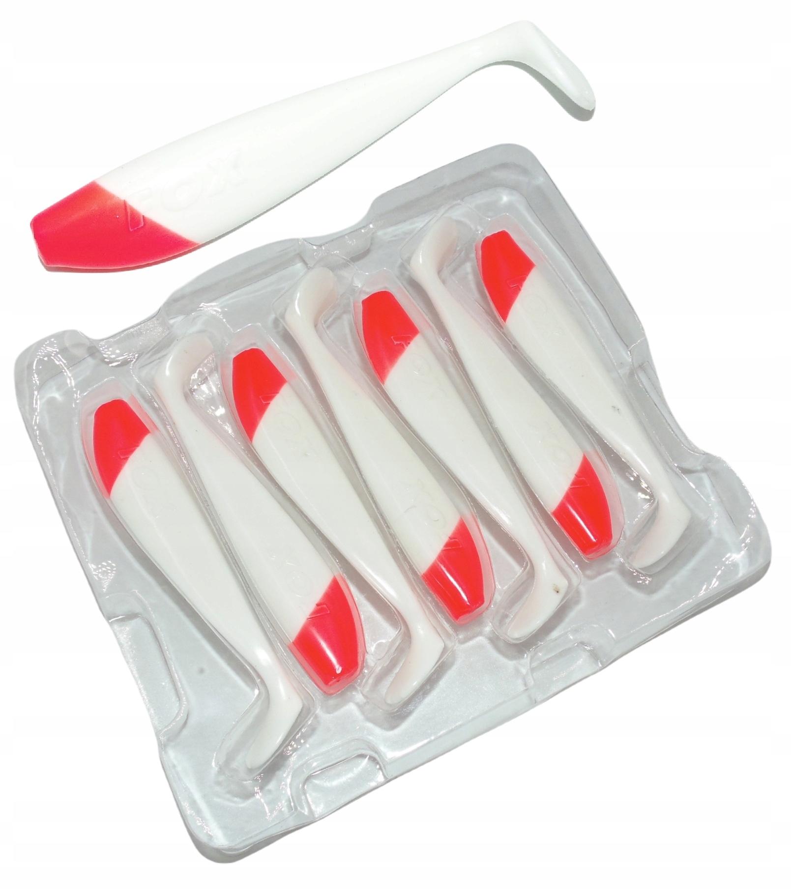 

Kopyto Fox Rage Zander Shad 14 CM Uv Red Head