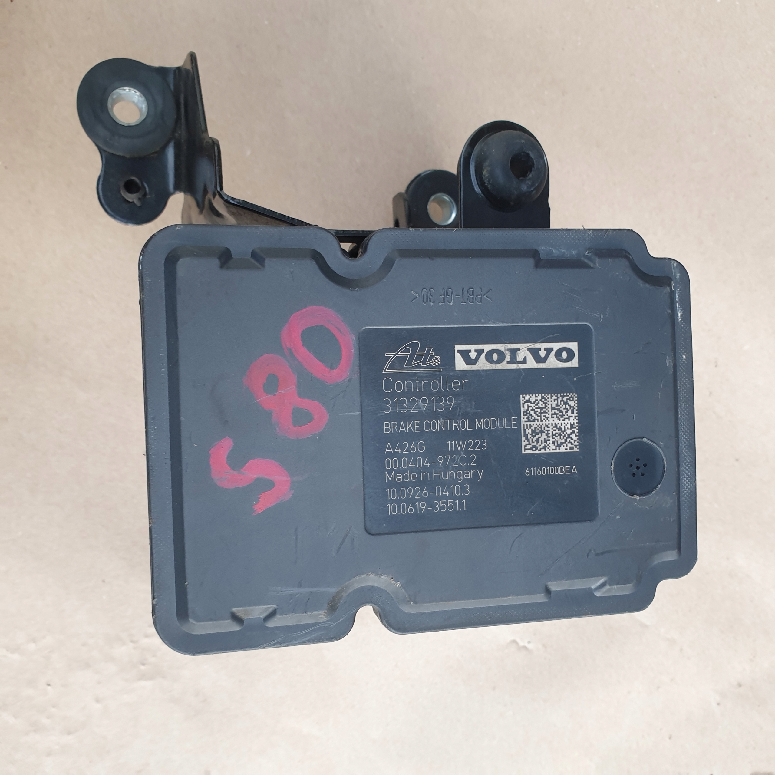 pump ABS control unit holder VOLVO S80 II OE EU