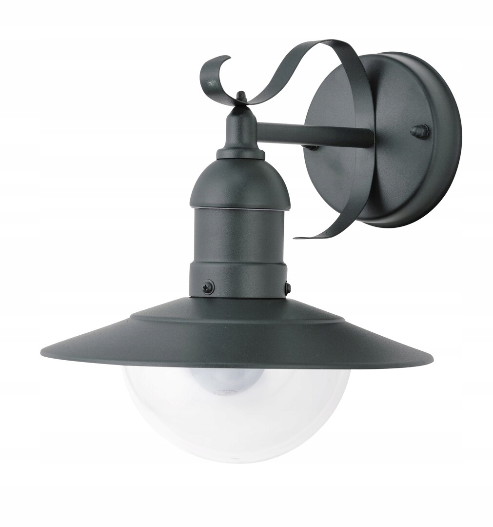 Venkovní lampa Rabalux Oslo E27 IP44 zelená, středomořské nástěnné svítidlo