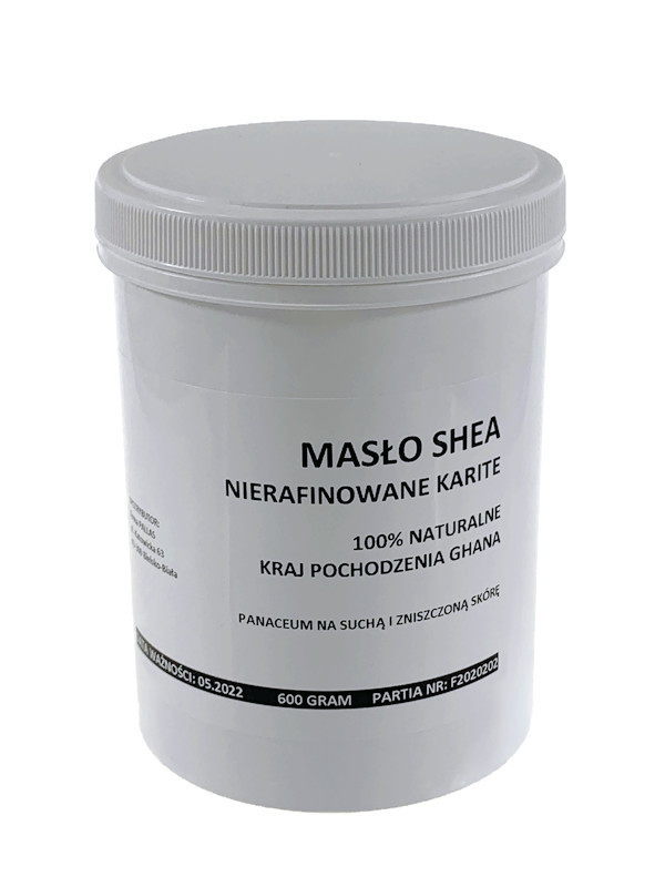 

Masło Shea Nierafinowane, Naturalne Kawałki 600g
