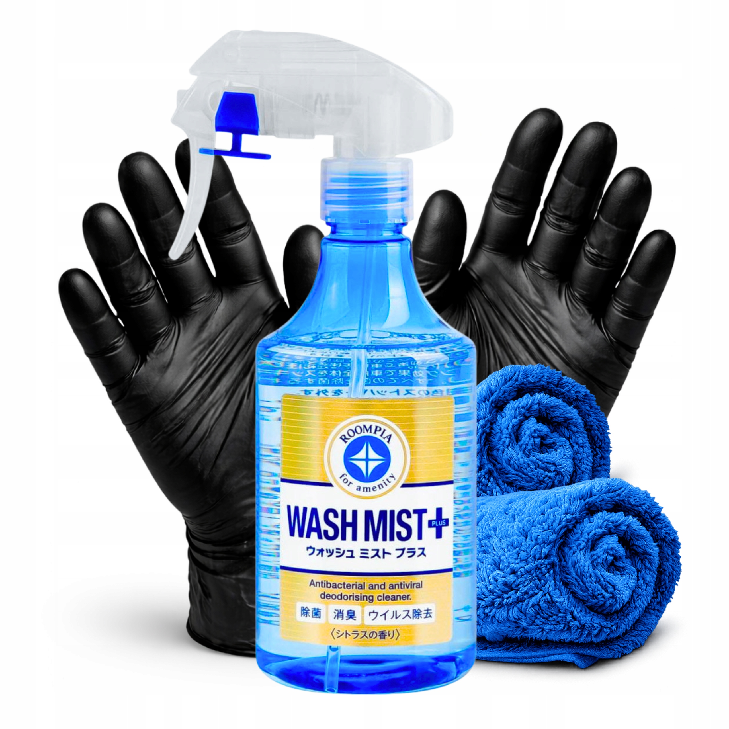 SOFT99 Wash Mist Plus 300ml płyn do pielęgnacji wnętrza i kokpitu samochodu