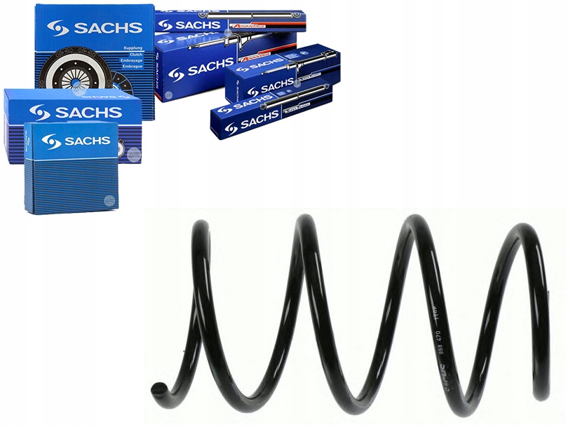 SPRĘŻYNA ZAWIESZENIA PRZÓD L/P (SPORT.ZAW.; M-TECH