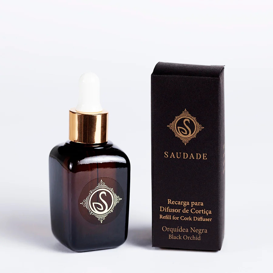 Saudade Náhradní náplň do difuzéru Černá orchidej, 30ml