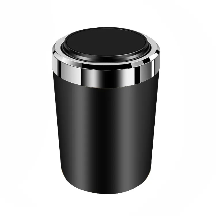 POPIELNICZKA SAMOCHODOWA Z LED MIEJSCE KUBKA PODŚWIETLANA CZARNA Stan opakowania oryginalne