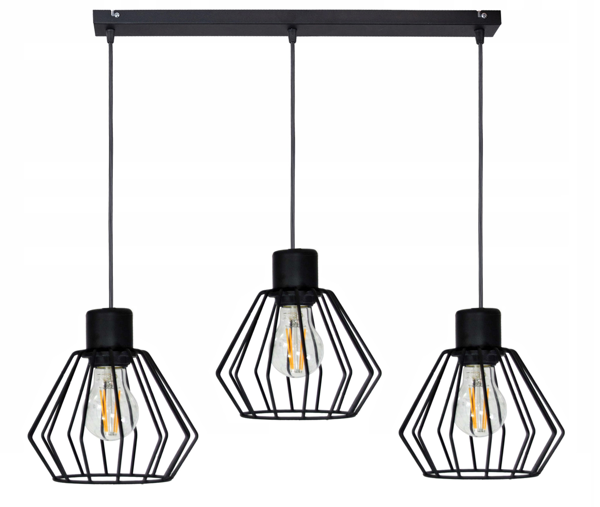 Závěsná Stropní Lampa Lustr Převislý Briliantový Drát