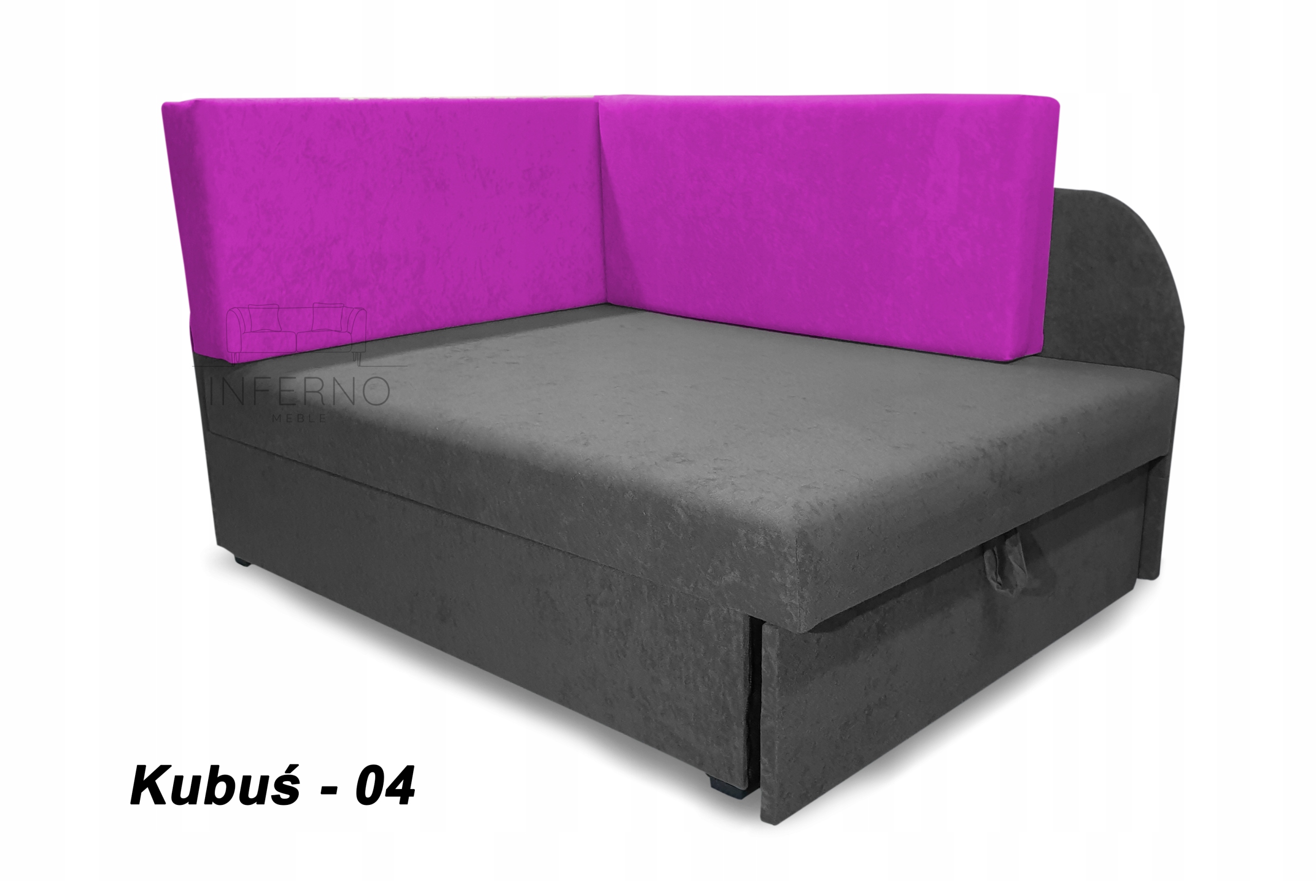 Rozkładane łóżko dla dziecka, sofa dla dzieci Szerokość produktu 77 cm