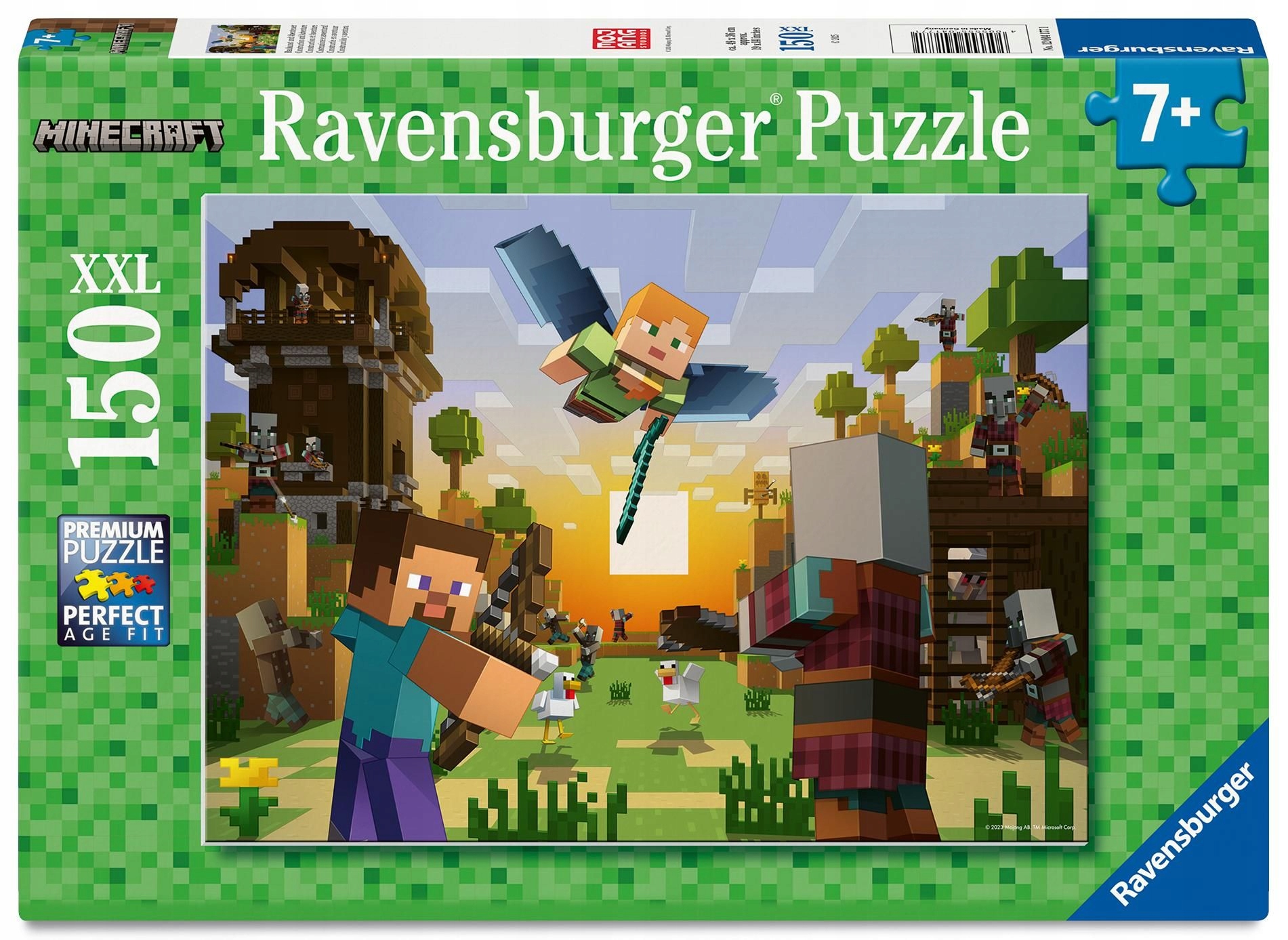 RAVENSBURGER PUZZLE Minecraft XXL 150 el