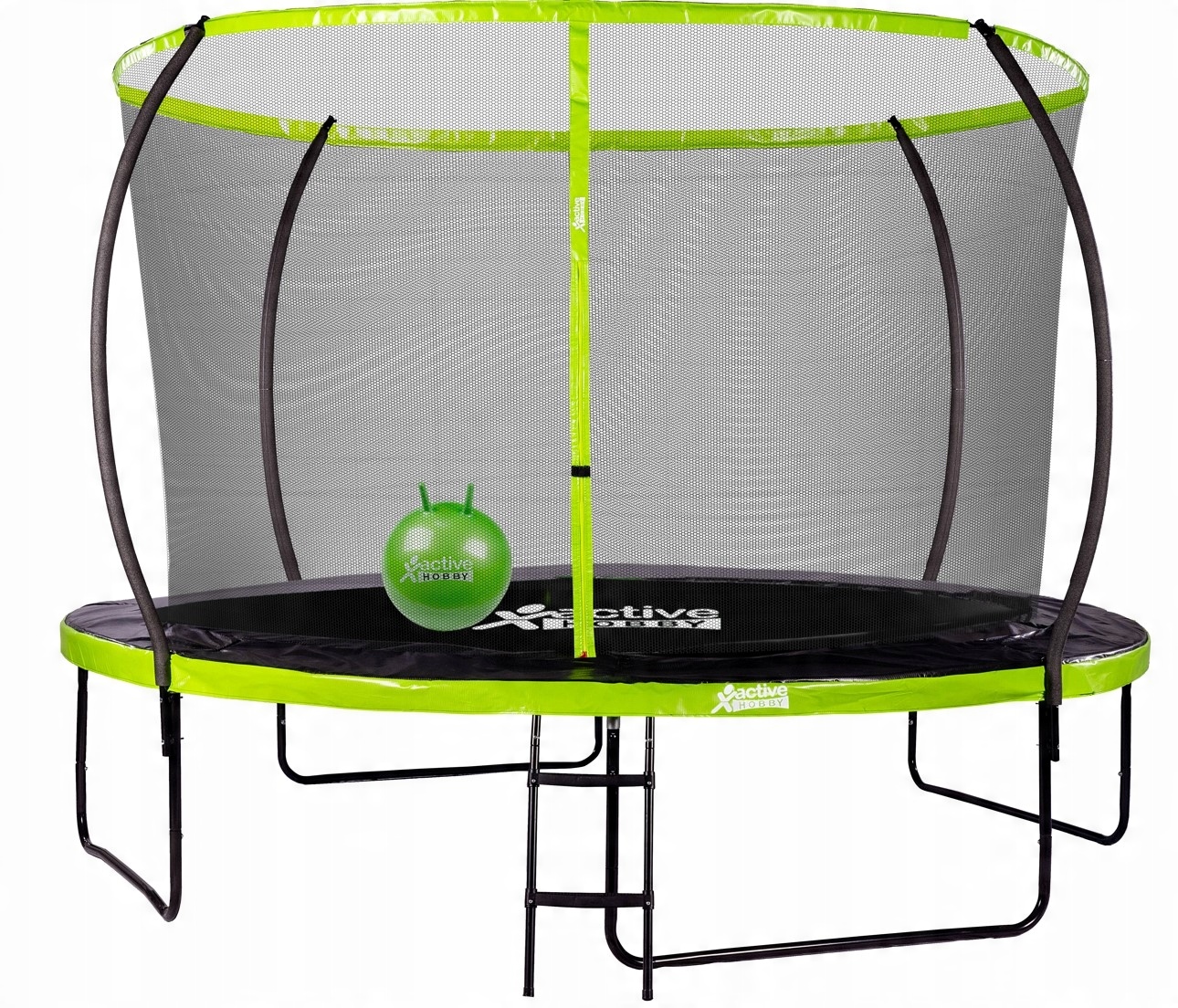 

Trampolina ogrodowa 374cm 12ft Drabinka Piłka!