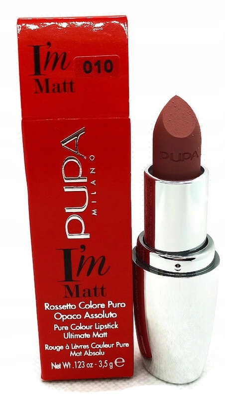 PUPA I'M MATT LIPSTICK 010 13596155169 - Allegro.pl