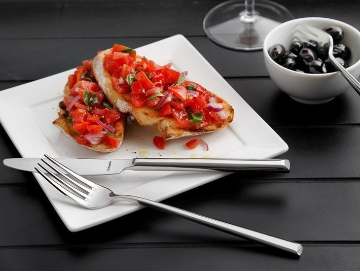 AMEFA 7 SZTUĆCE KOMPLET METROPOLE CIASTA TORTU DESERÓW WIDELCZYKI ŁOPATKA Typ produktu wielorazowy