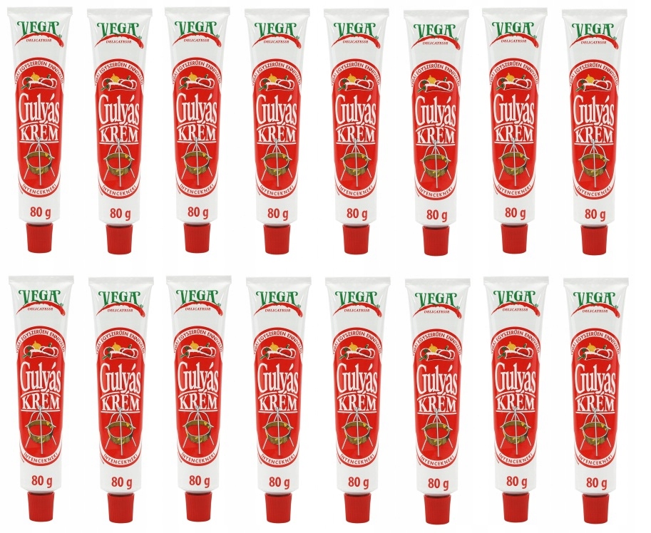 16 x 80 g Vega Delicatesse maďarský gulášový krém Karton