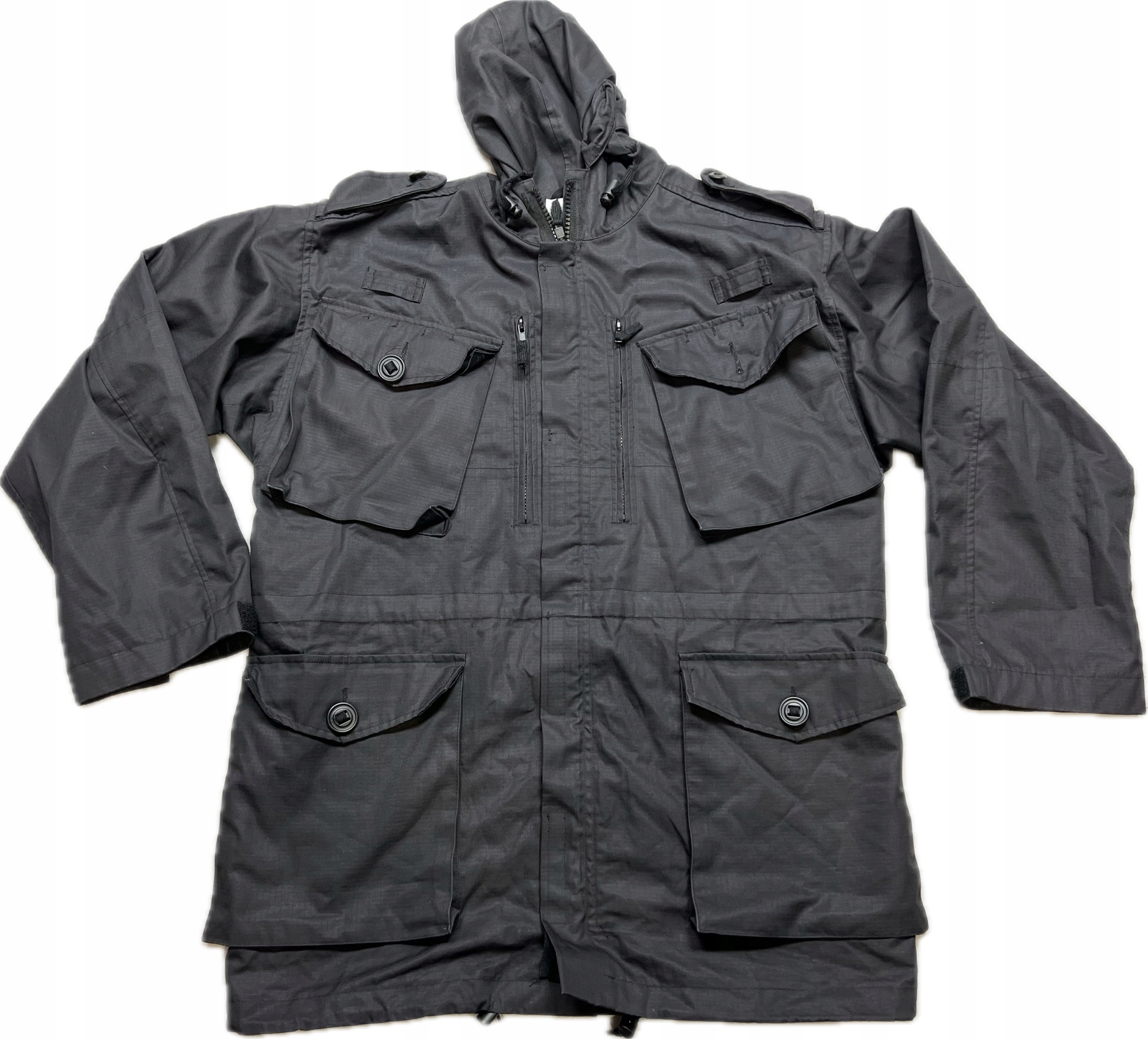 KURTKA PARKA FIELD RIP-STOP SAS BLACK 190/96 JN