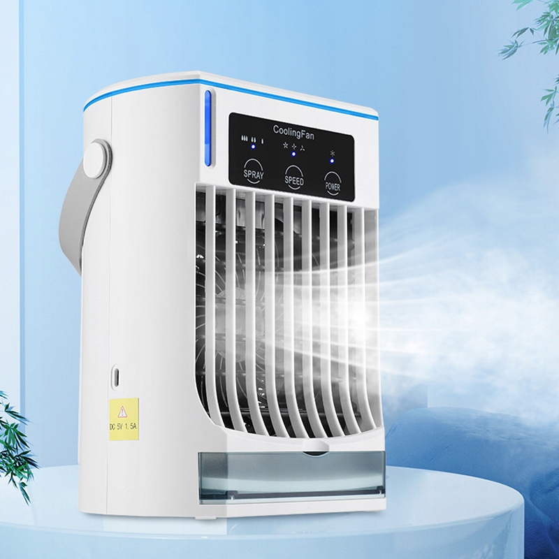 KLIMATOR WODNY KLIMATYZER PRZENOŚNY WENTYLATOR USB Moc 7 W