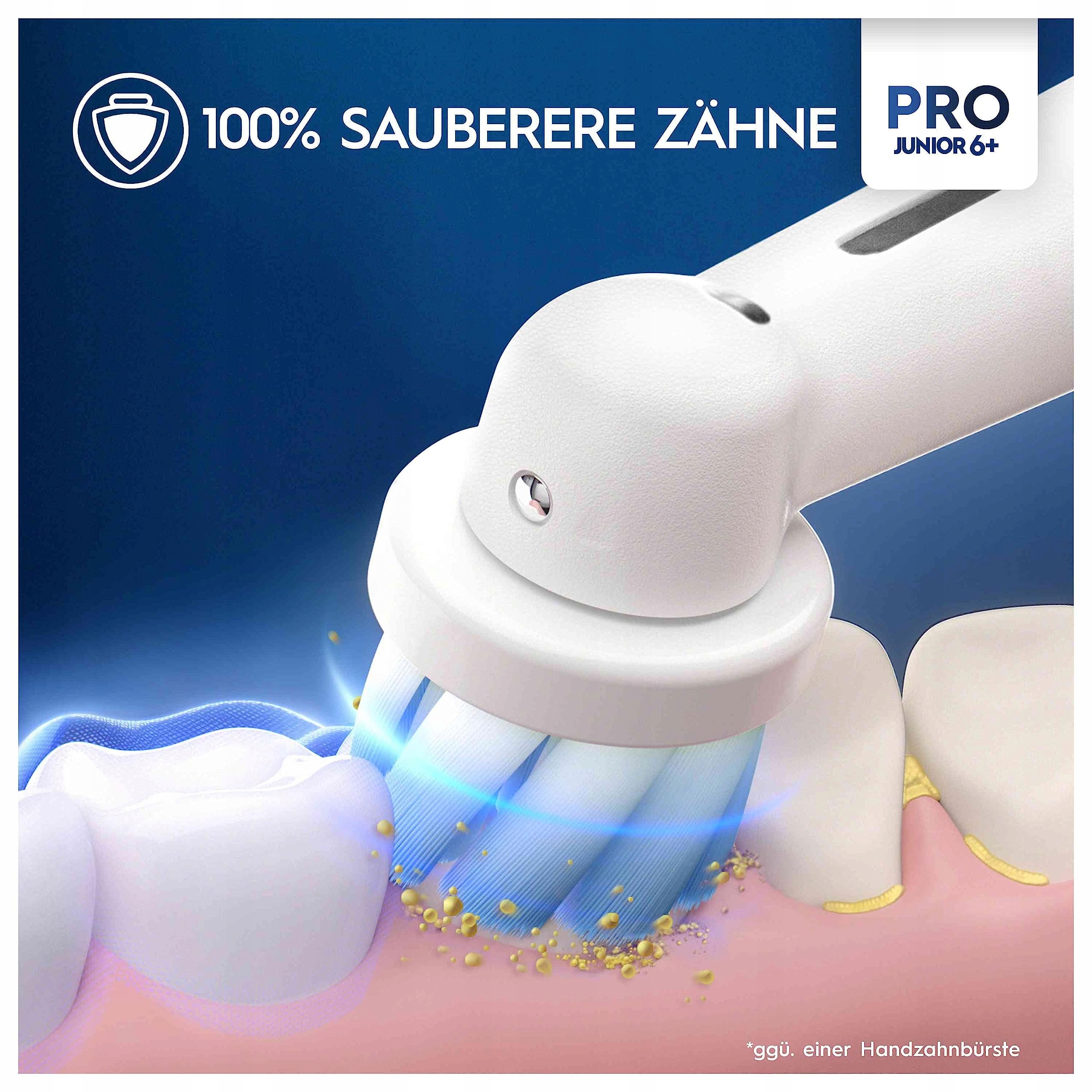 Oral-B Pro Junior elektryczna szczoteczka do zębów Zielona — miniatura 2