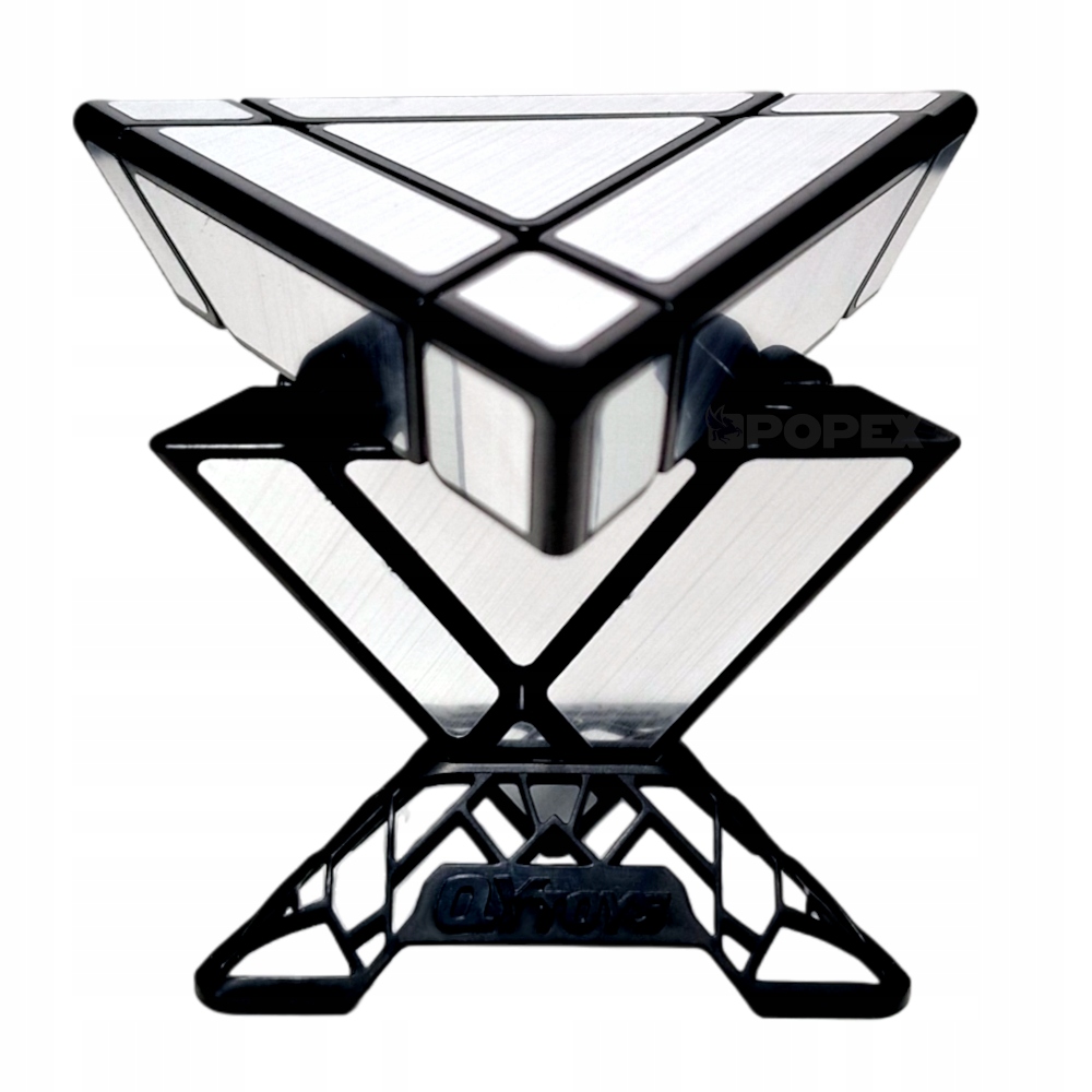 ORYGINALNA KOSTKA PIRAMIDA PYRAMINX MIRROR PREZENT DLA DZIECKA + PODSTAWKA Stan opakowania oryginalne