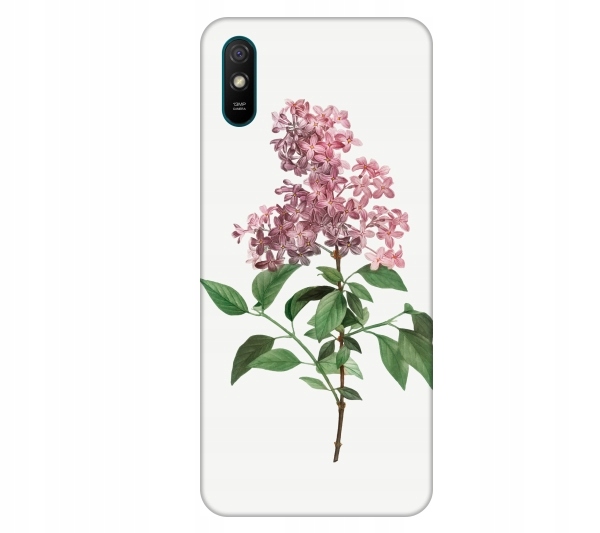 

Etui na telefon Xiaomi Redmi 9A Kwiat rózowy akwar