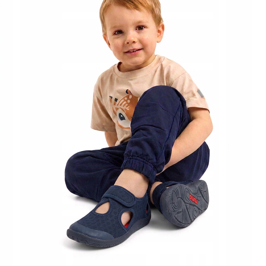 Buty dziecięce Reima Barefoot Rantaan sportowe lekkie na co dzień