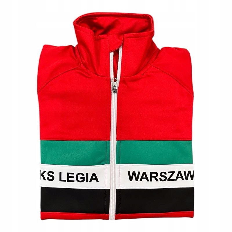 Czerwona bluza dresowa Retro Cwks Legia Warszawa roz. L