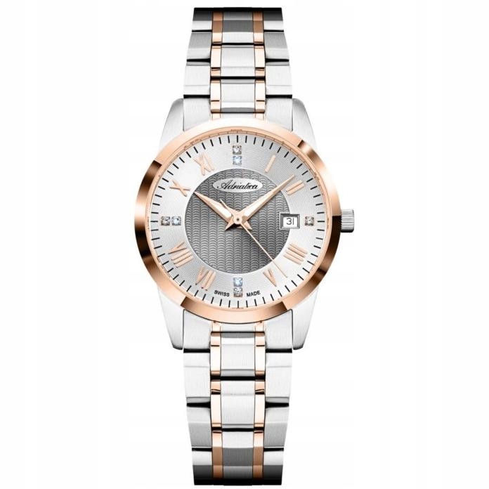 Dámské hodinky Adriatica A3837.R166Q Zirkony stříbrné