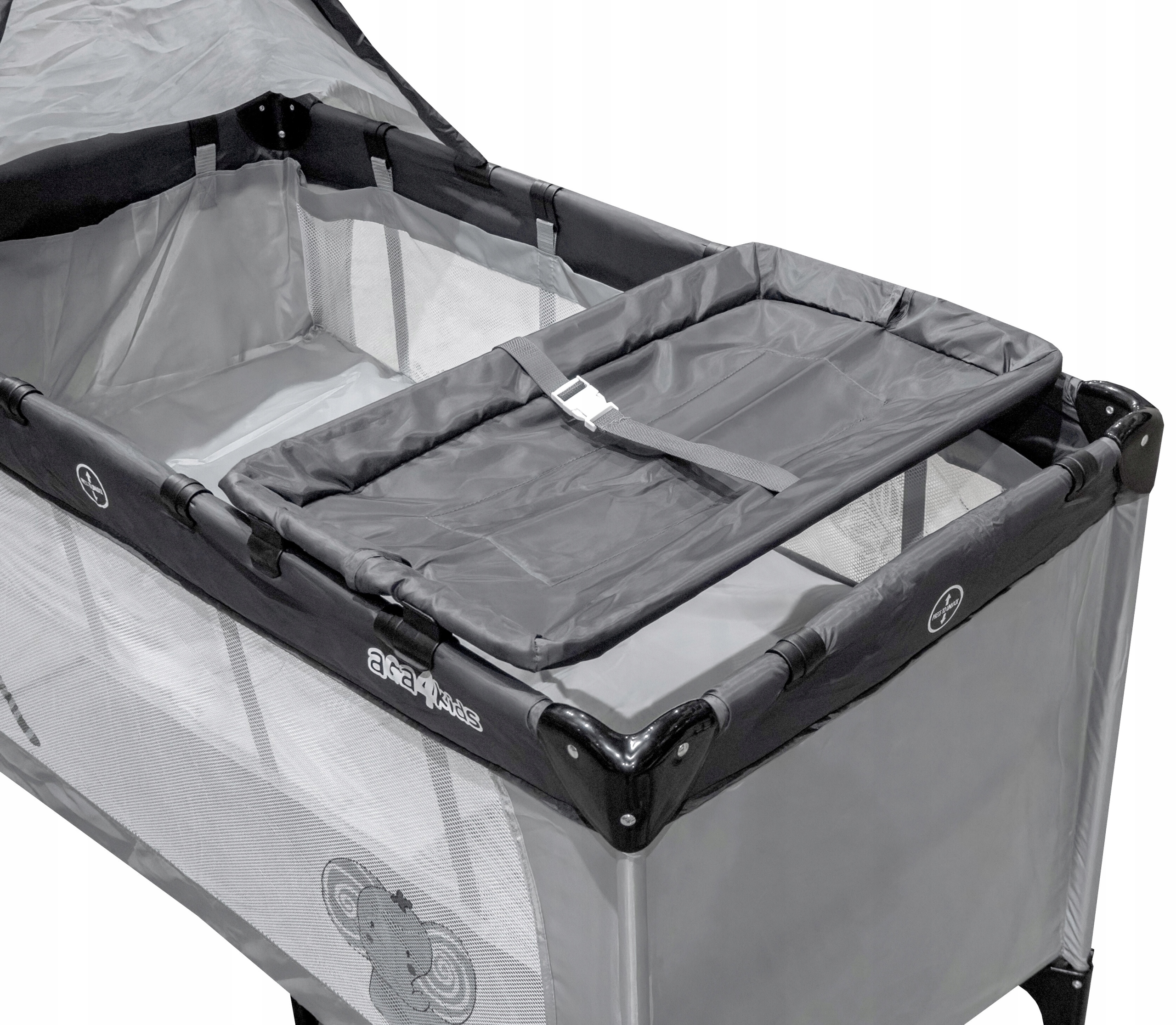 Łóżeczko turystyczne + przewijak Marka Aga4Kids