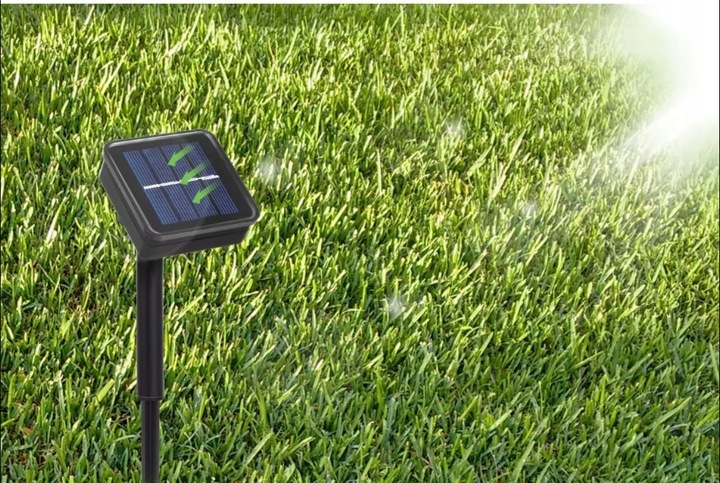 GIRLANDA SOLARNA OGRODOWA LAMPKI SOLARNE 50 ŻARÓWEK LED NA BALKON 7 metrów Waga produktu z opakowaniem jednostkowym 0.5 kg