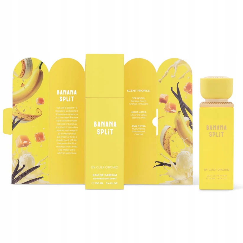 Oryginalne Perfumy Dubajskie Gulf Orchid Banana Split 100ml Edp+gratis!