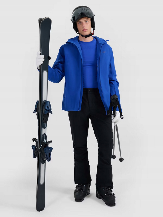 4F Kurtka narciarska membrana 5000 męska niebieska Rozmiar XL