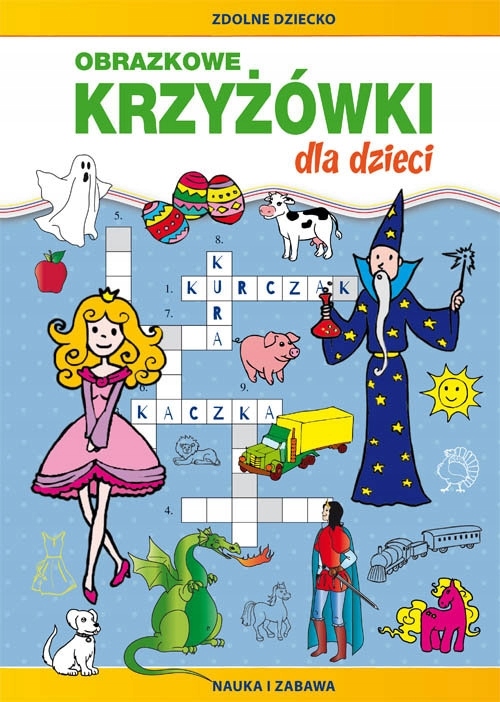 

Obrazkowe krzyżówki dla dzieci