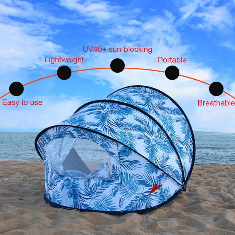 NAMIOT PLAŻOWY SAMOROZKŁADAJĄCY PARAWAN OSŁONA UV Marka Inny producent