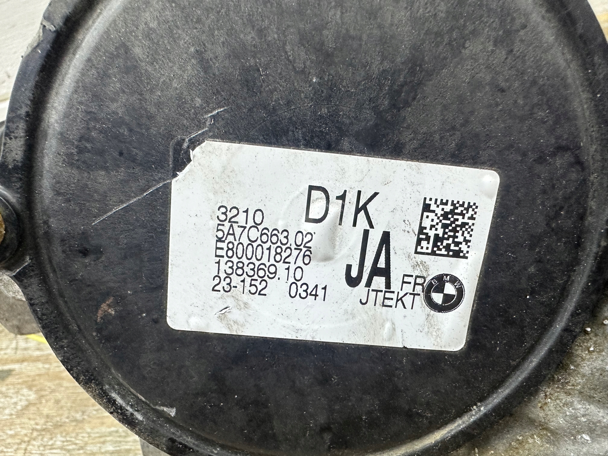Boîter direction magiel BMW G20 - 5A7C663