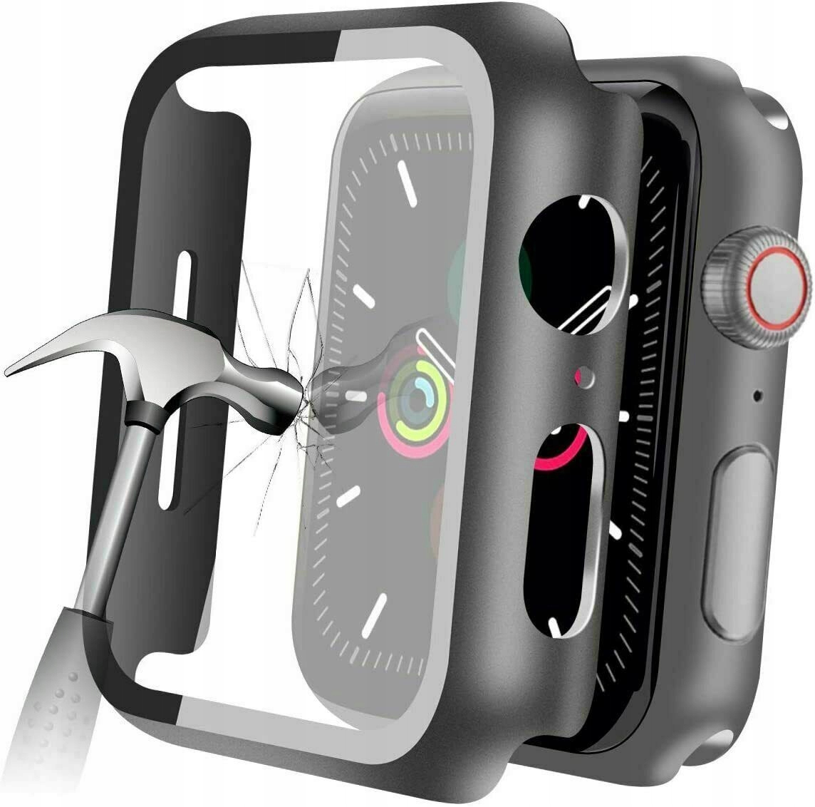 ETUI + SZKŁO 2W1 DO APPLE WATCH 2/3/4/5/6/SE Kod producenta etui + szkło do apple watch