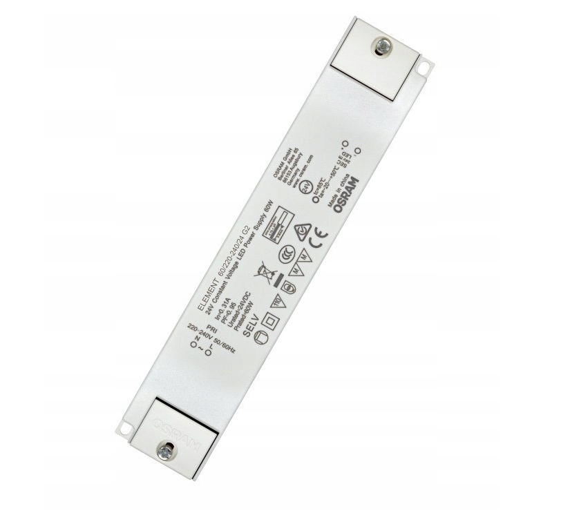 Impulsní napájecí zdroj G2 60W 220-240/24V IP20 Osram
