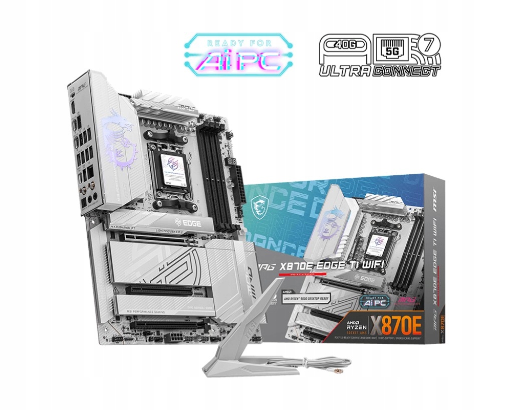 Msi Základní deska Mpg X870E Edge Ti Wifi AM5 4DDR5 Atx