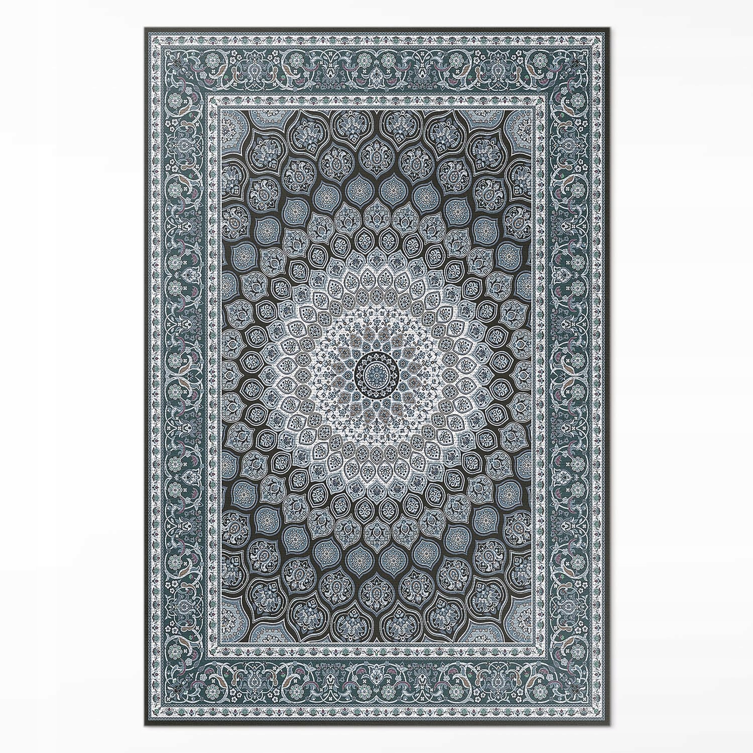 Pvc koberec Do Obývačky Hypnotizujúca mandala dekoratívny vzor XXL 150x225 cm