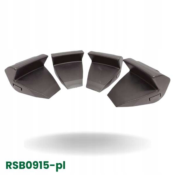 Plastové kryty na svorky montážníka Typ C