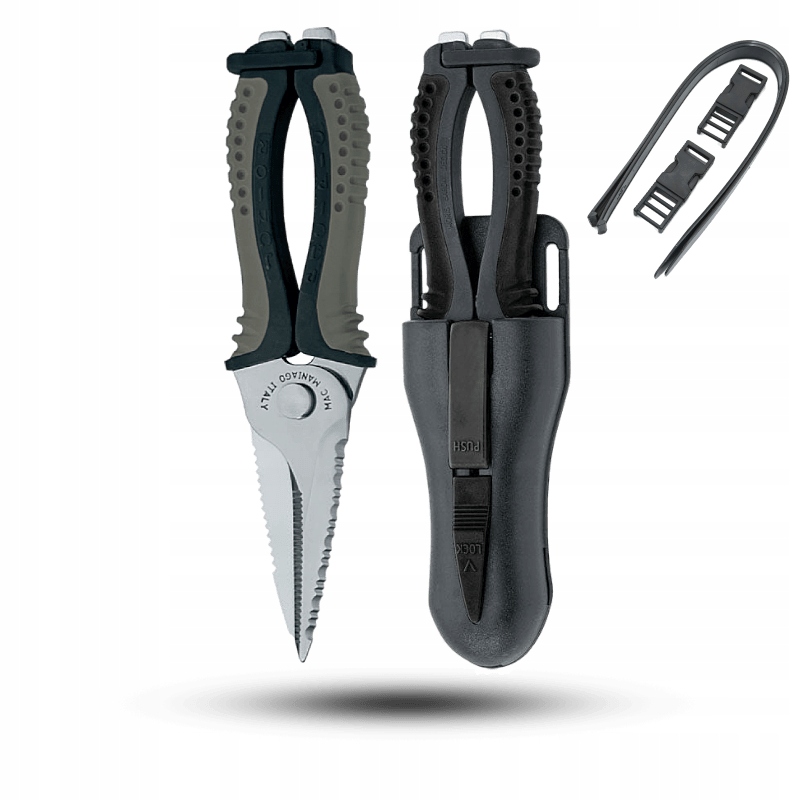 Potápěčské nůžky Pacific Junior Mac Coltellerie Grey PJR10.G