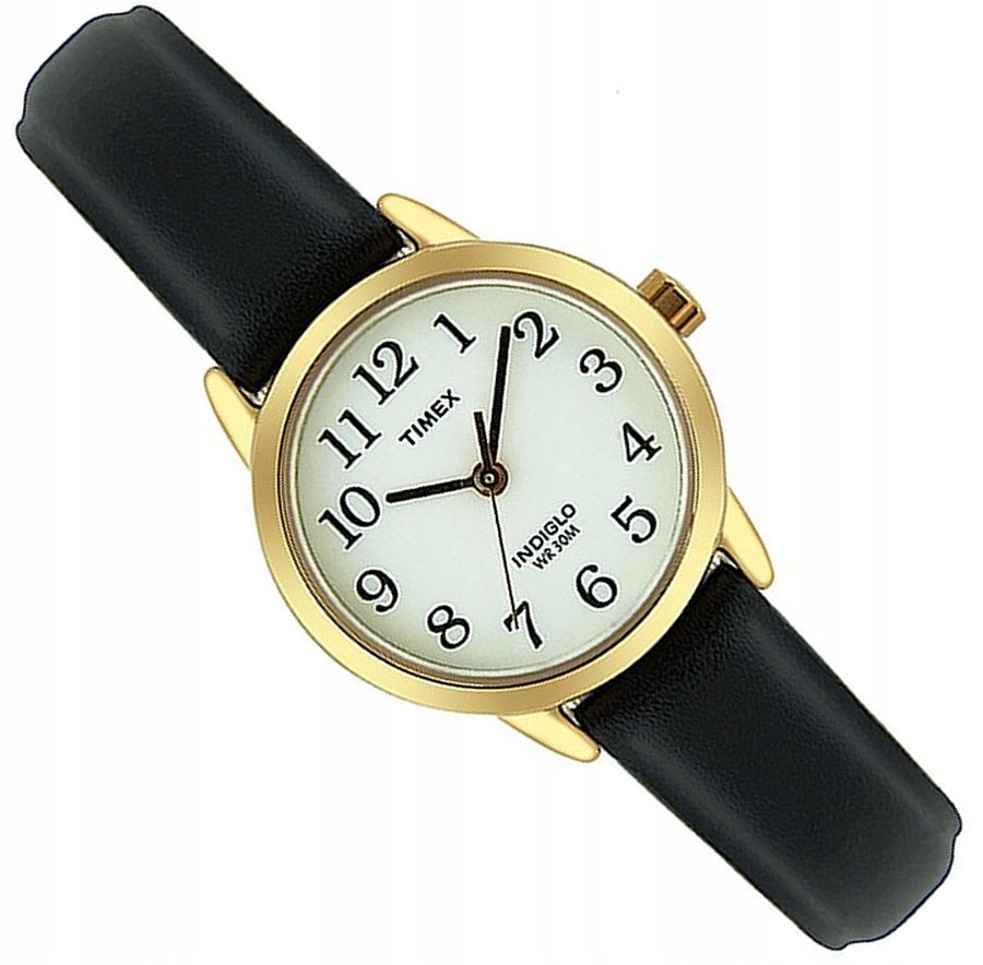 Klasické A Dobře Čitelné Dámské Hodinky Timex T20433 Na Řemínku S Indigloboxem