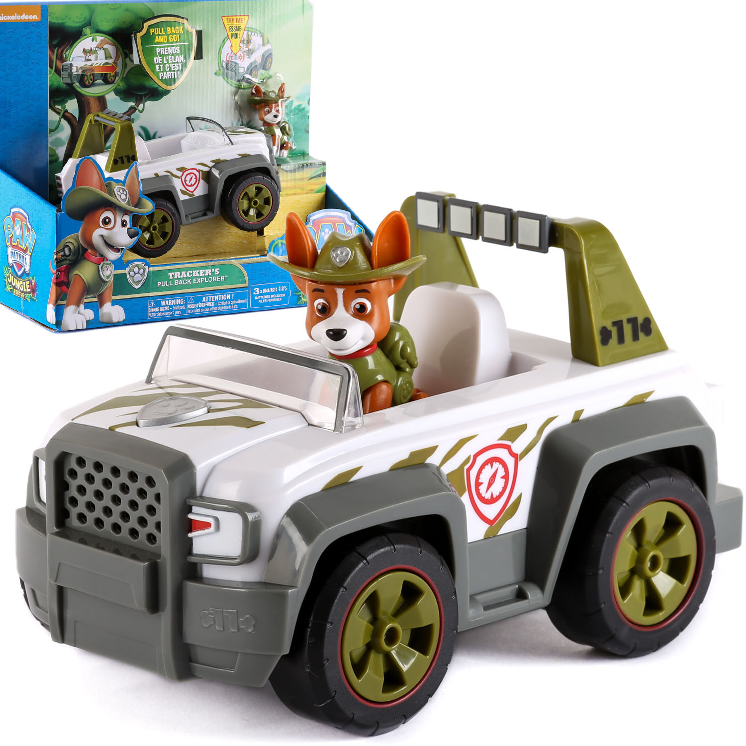 

Psi Patrol Duży Jeżdżący Jeep Trackera Z Dźwiekami
