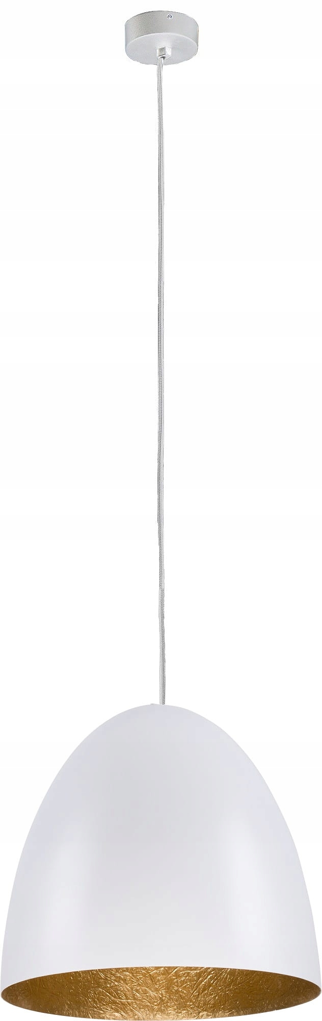 Závěsná Lampa Egg M Bílo-zlatá 9021 Nowodvorski