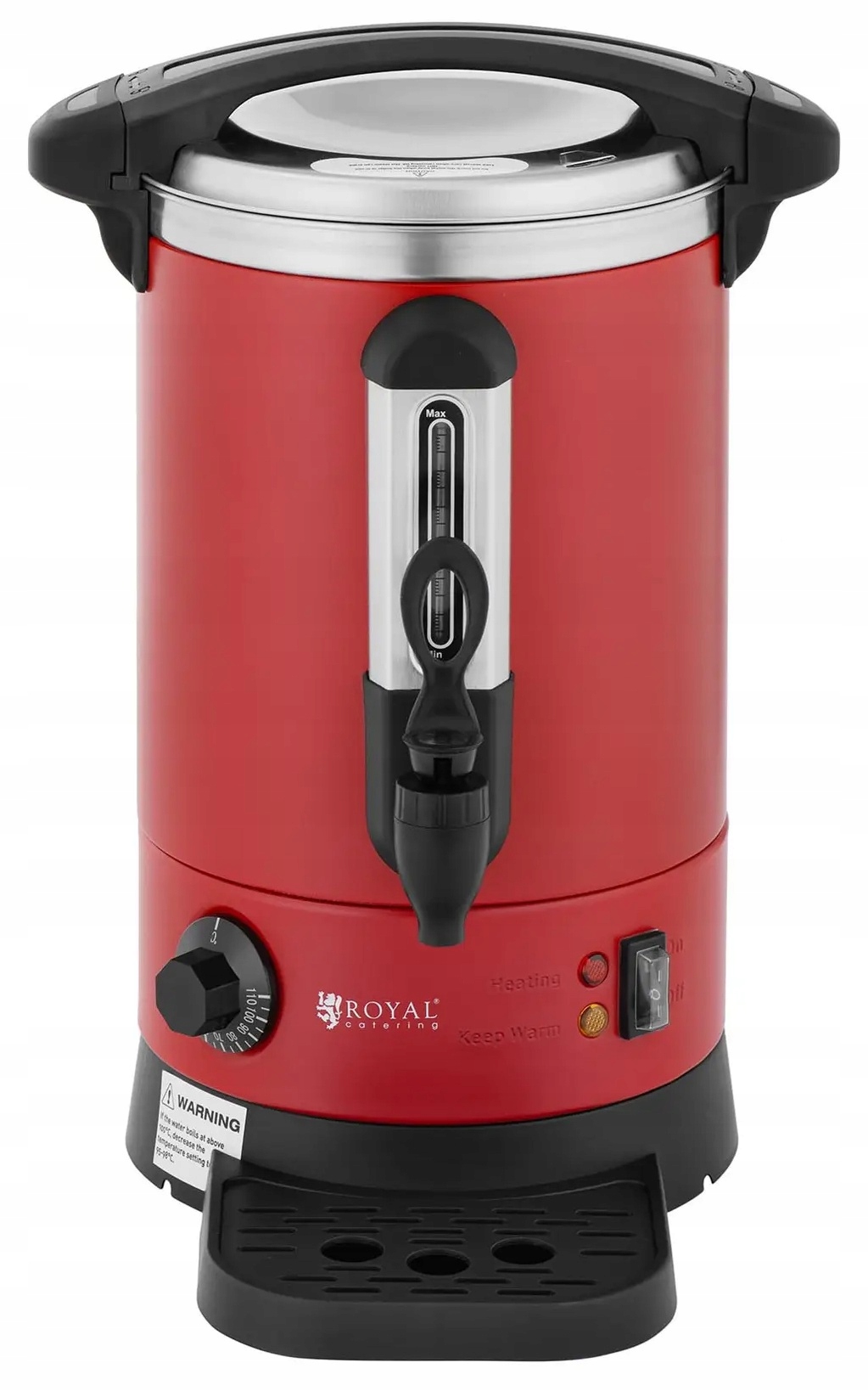 Warnik do wody 6,1 l 1500 W ociekacz Royal Catering RC-WBDWC6R 10012461