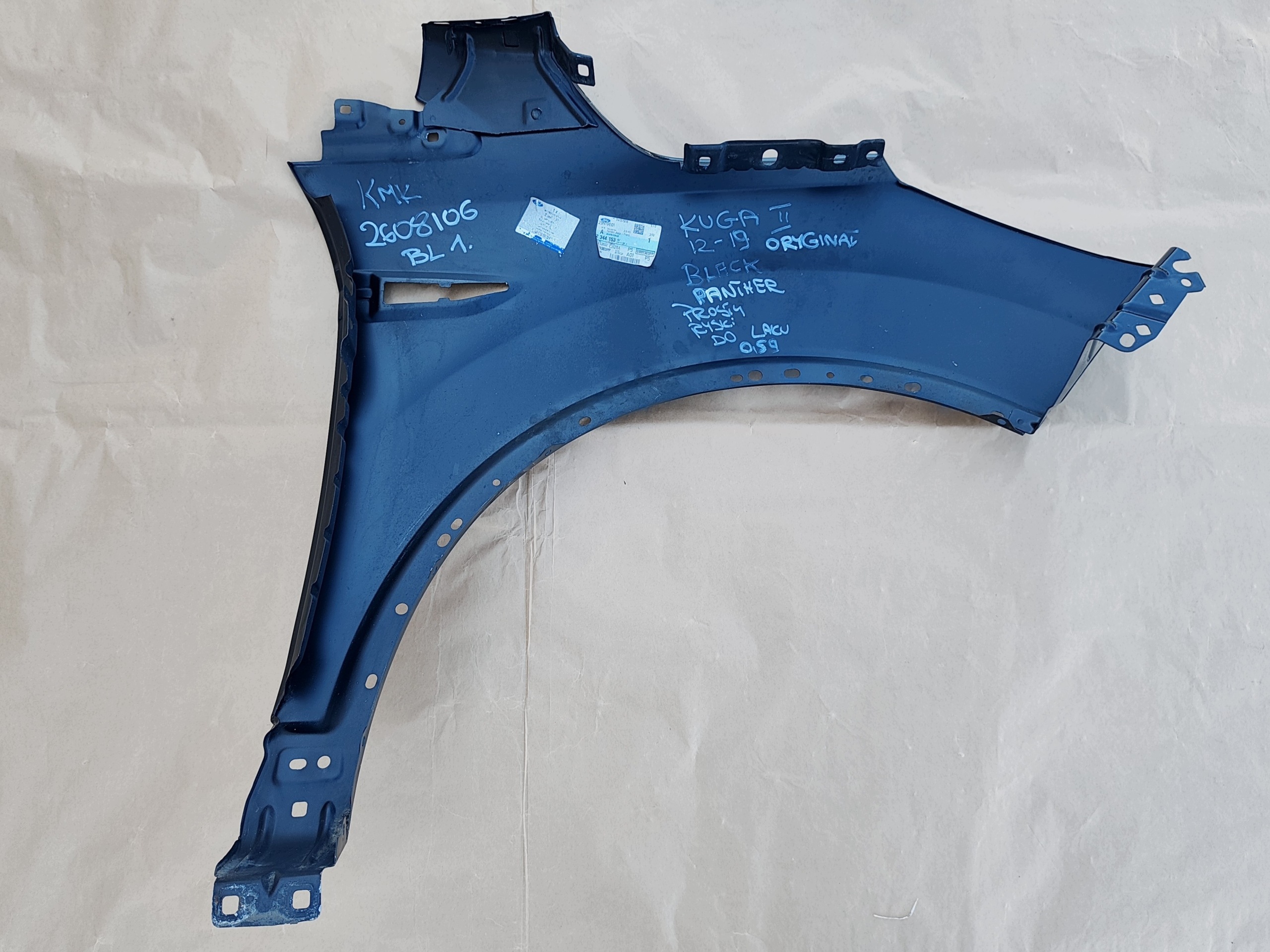 FORD KUGA MK2 2012-2019 fender left front BLACK PANTHER original