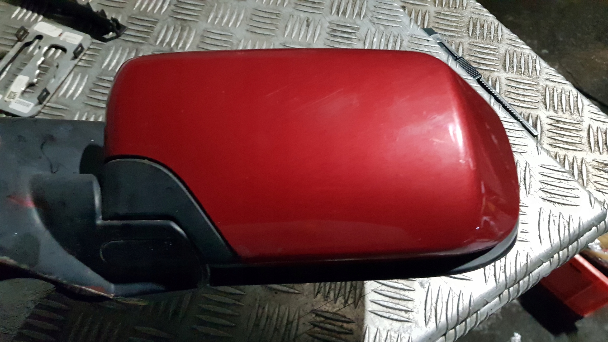 BMW 3 E46 mirror left COMPACT 3 PIN FLAMENCO ROT