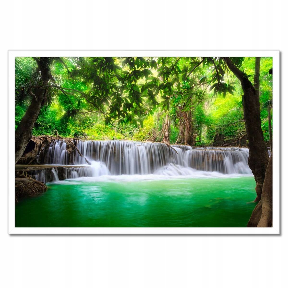 Plakáty v rámu 60x40 Vodopád v Thajsku