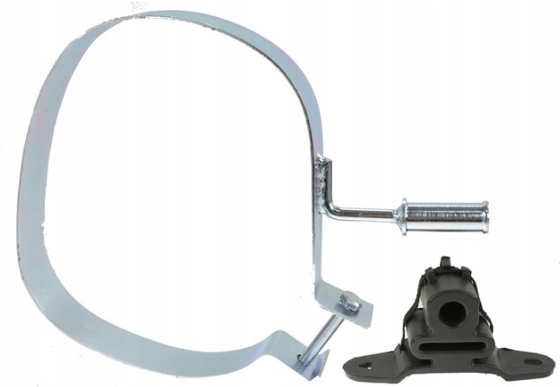 OBEJMA TŁUMIKA + WIESZAK PEUGEOT 207 207 CC 207 SW 1.4/1.6 2006-