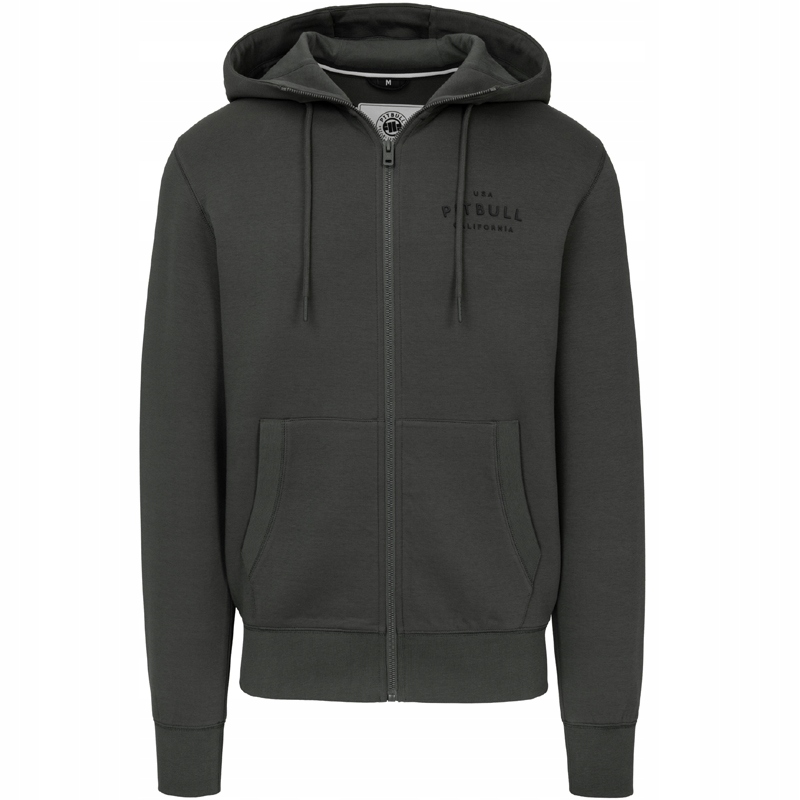 Pit Bull pánská mikina Sampson Zip hooded grey green vel XL