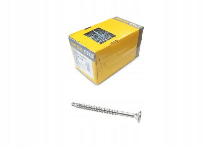 

Wkręty samowiercące Matrix 4x70 250szt Biały Ocynk