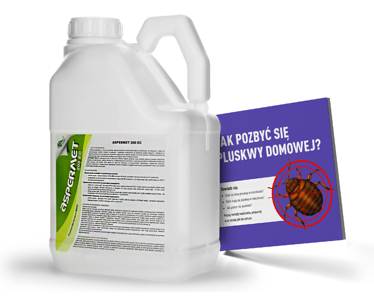 

Oprysk Na Pluskwy Karaluchy Muchy Aspermet 5L